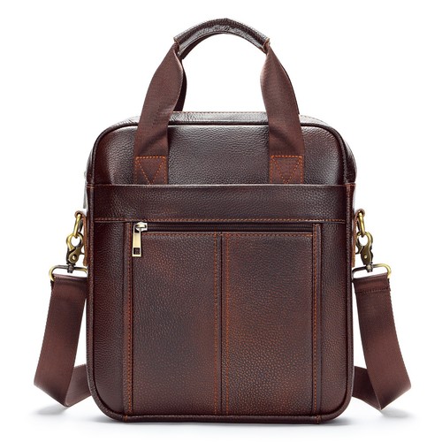 Men leather laptop bag for - men's,
