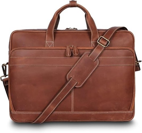 Full grain leather - full-grain, briefcase