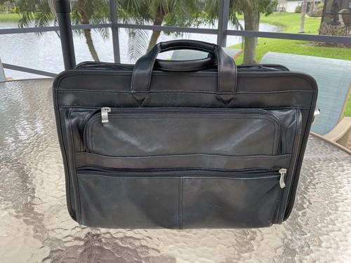 Genuine leather black - leather,