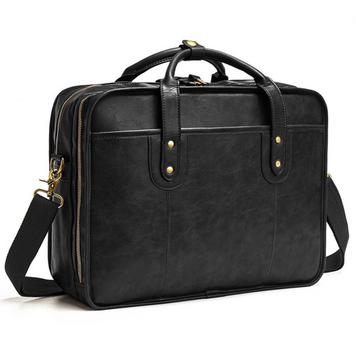 Leather briefcases for men - leather,